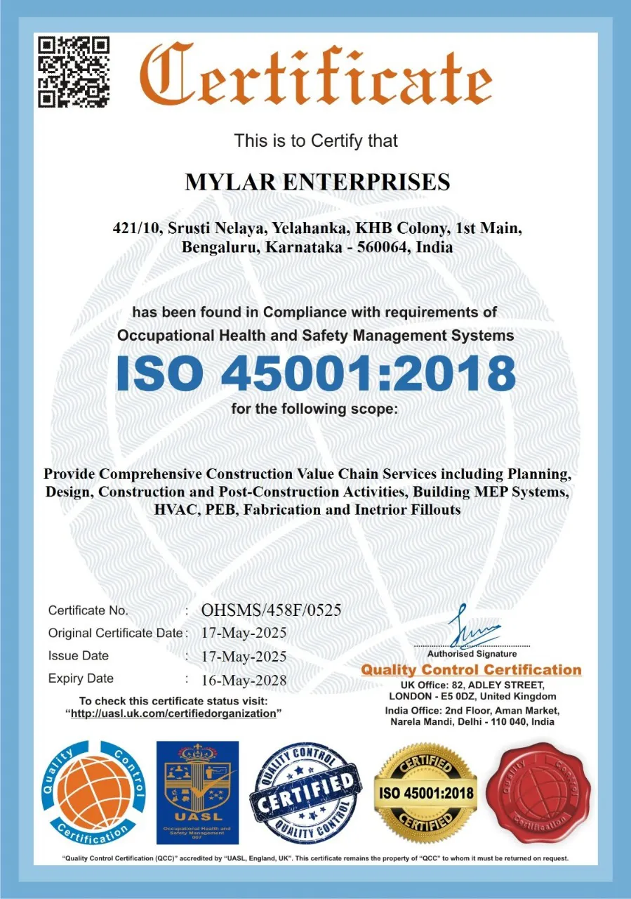 Certification Body : Quality Control Certification (QCC)