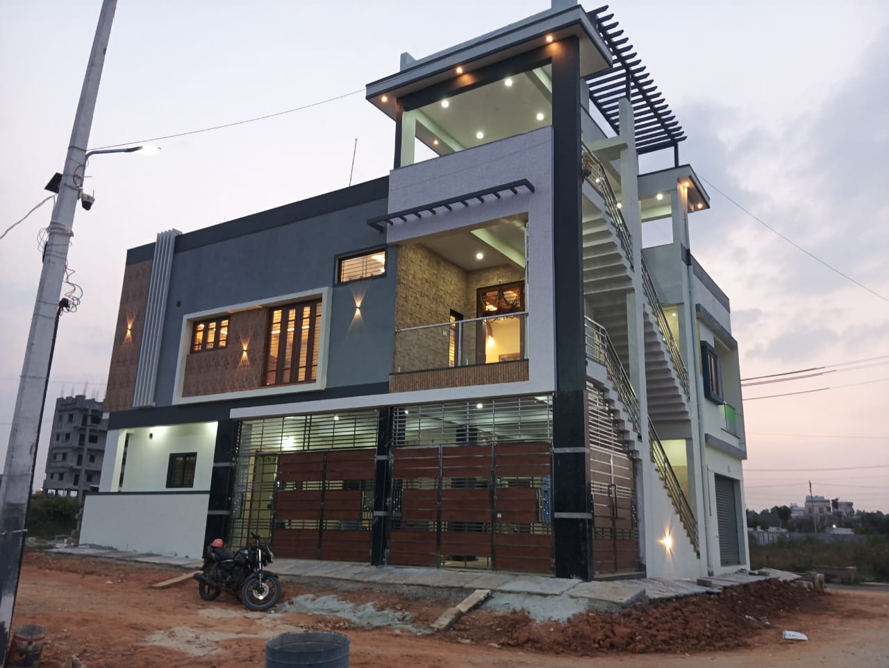 Residential house construction project in Bangalore